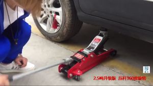 2.5 Ton Crocodile Jack Foor Jack Ultra LowPosition Jack Horizontal Car SUV Profile Hydraulic Jack Heavy Duty Lifting Auto Repair Off-Road Vehicle