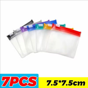 14Pcs Mini Pill Dispenser Bags Protable Travel Jewel Pouch with Sliding Zipper Self-sealing Waterproof Storage Bag