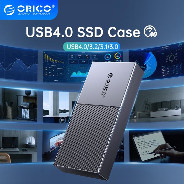 ORICO 40Gbps Case SSD M2 NVMe, Adattatore SSD M.2 NVMe USB Con