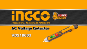 INGCO Đầu dò điện cảm ứng báo tín hiệu âm thanh và ánh sáng VD210003