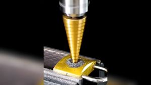 6PCS Steel Titanium Step Drill Bit Set 4-12/20/32mm Metal Hole Cutter Wood Cone Core Drilling Hole Saw Tool