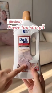 Nước Lau Sàn Cao cấp Denkmit nhập khẩu Đức lau sạch và tạo độ sáng bóng cho sàn chai 1 Lít
