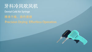 Niceden Máy sấy răng nha khoa Thiết bị sấy răng với 3 đầu vòi phun liên kết Veneer có thể sạc lại cho Ortho dontics