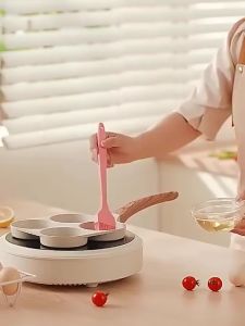 Panci / Wajan Penggorengan Omlette Anti Lengket | Cetakan Kue Telur 4 Sekat Grill 18CM | Q2-1815 Cocok Dengan Semua Jenis Kompor
