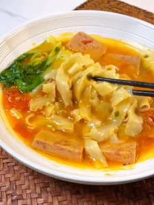 Daoxiao Noodles Bagged Iron Stick Chinese Yam Daoxiao Noodles Stewed Noodles Instant Low fat Food