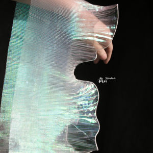 Vải Viền Ren Trong Suốt Rộng Màu Trắng DIY Phụ Kiện Vải Viền Ren Đơn Giản Hiện Đại Vải Cửa Sổ Cửa Sổ Trung Quốc Đại Lục