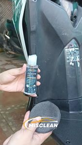 Penghitam body kasar Motor mobil permanen Premium / pernghitam bodi spakbor 100ML By Misclean