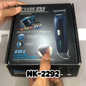 NIKAI NK-2292 Trimmer Rambut Murah Jenggot Pria Tanpa Kabel Cordless Rechargeable Rambut Jenggot Pria