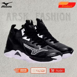 Sepatu Voli Mizuno wave momentum 3 high Sepatu olahraga volly wanita dan pria model tinggi