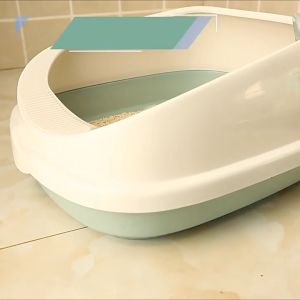 Free scoop Large Cat Litter Box Kitten Litter Box Cat Toilet Deodorization leakage prevention