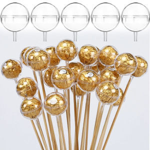 5/10/20pcs Clear Chocolate Wrapper Box DIY Candy Chocolate Bouquet Flower Racks Wedding Birthday Party Decor Valentines Gift Box