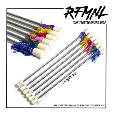 Majorette Stainless Baton Twirler 25”