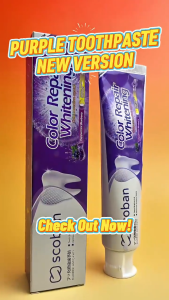 SCOBAN 150g Whitening Toothpaste with Color Correction (Single/Bundle)
