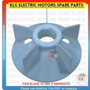 Fan blade 68mm x 275 5 blades water pump parts cfb51