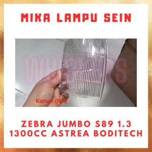 Mika Kaca Lampu Sein Sen Corner Signal Riting Reting Mobil Zebra Jumbo S89 1.3 1300cc Astrea Boditech Bodytech