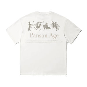 Áo Thun Tay Ngắn Cổ Tròn Thời Đại Sparta Của COLDSTONE Dành Cho Nam Và Nữ Mùa Hè Dáng Rộng Thường Ngày