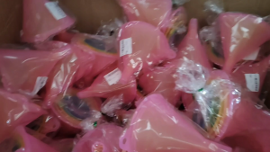 6-5pcs/set Stackable Transparentt Colorful Funnel Multifunctional Home Candy Color Funnel