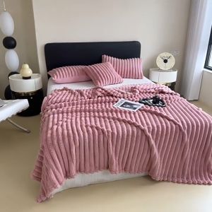 เส้นผ้าห่มขนกระต่าย ผ้าห่มสักหลาด ขนนุ่มพิเศษ สำหรับการส่งออกมา สินค้าจากไทย