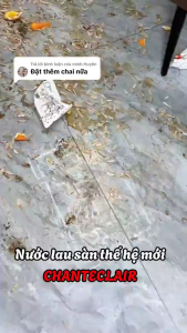 Nước Lau Sàn Chanteclair Thành phần tự nhiên mạnh mẽ tẩy sạch diệt khuẩn và ngăn ngừa côn trùng