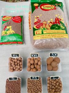 Đất Nung Popper túi 1 lít Size XL -  Gía Thể Siêu Nhẹ Thailand Trồng Hoa Lan Trang Trí Cây Cảnh Hàng Thailand