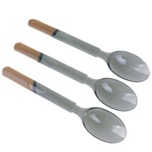 Disposable Plastic Spoon Individually Packaged for Takeaway Rice Salad Fruit Fork Knife Set Commercial And Home Use