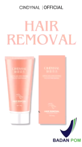 Bulu Hilang Permanen! Cindynal Hair Removal Cream BPOM – Penghilang Bulu Ketiak Miss V Kaki Tangan