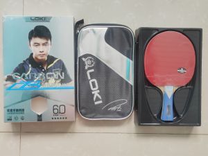 Bet tenis meja loki 6.0 star carbon original/ bet pimpong