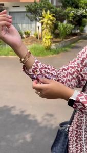 LAILAA MAXI DRESS MONOLIST BY DEENAY POLLY KELLY PREMIUM PAKAIAN WANITA MURAH