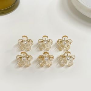 Pearl Small Hairclip Small and Exquisite Bang Side Clip Young Adult Head Clip Hairpin Hair Ornaments Small Size Clip Hairware Small Jaw Clip