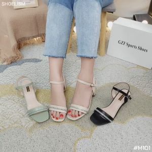 M101 รองเท้าส้นสูง ดีไซน์สวยสับ ได้ฟีลลุคคุณหนู
