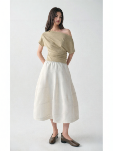 epoque de rueen | Asymmetric Design Flared Skirt