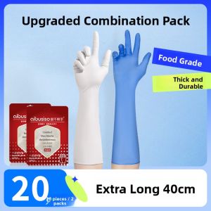 AIBUSISO | Long Length Disposable Food-Grade Waterproof Gloves