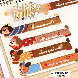 Dachshund Shaped Magnetic Book Mark Ruler
