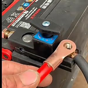 Car Battery Disconnect Switch Quick Cut-off 12V/24V Battery Terminal clamp Wire Cable Clamp Copper
