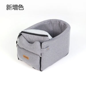 Lmodo สัตว์เลี้ยงคาร์ที่นั่งสุนัขขนาดเล็ก Travel Carriage ความปลอดภัยที่นั่งสัตว์เลี้ยงผ้าพันคอผ้าใบ < Ne1> พื้นผิวสําหรับสุนัข