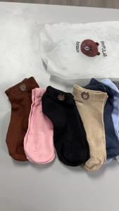 Bộ Vớ Nữ Cotton Mềm Mại Họa Tiết Đa Dạng - Quần Vớ Nữ Thời Trang