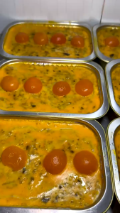 Khay Chả Chưng Trứng Muối cơm tấm khối lượng 500g thơm ngon tiện lợi Hỏa Tốc - Bếp Chú 7