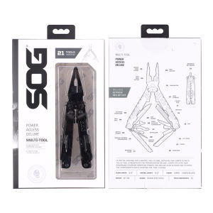 SOG | SOG 21 in 1 PowerAccess Deluxe Multitool Professional Bike Repair Toos Portable Bicycle Multifunctional Pliers Screwdriver Set