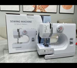 UKICRA 725 Convenient  Multi-function Sewing Machine 12 Types of Stitches Electric Knitting Machine