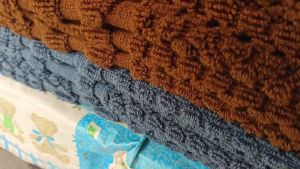 ผ้าเช็ดเท้า เกรด สินค้าผลิตในไทย เนื้อCotton 100% ซับน้ำได้ดี