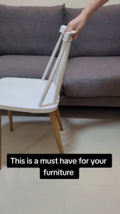 4pcs/8pcs Transparent Table Chair Leg Floor Protectors TPE Furniture Protector Cover Protecting Hard Floors from Scratches Noise Reduction Moving