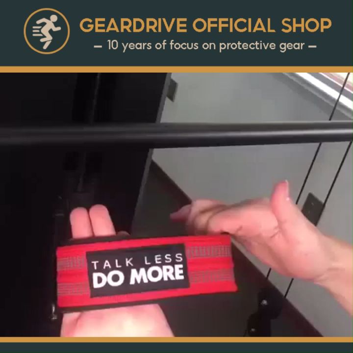 GEARDRIVE Pair Figure Weight Lifting Straps Weightlifting Powerlifting  Sport Gym Fitness Bodybuilding Barbell Wrist Support Lazada PH