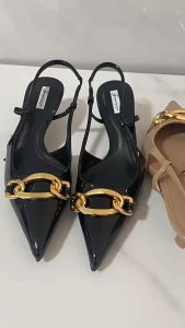 1 Inch Korean Pointed High Heel Sandals: Stylish & Comfortable Shoes for Women