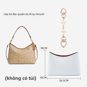 Túi Xách Coach Laurel Handmade Extended Chain Metal Accessory Modification Longened Leather Strap Luxury Goods Workshop