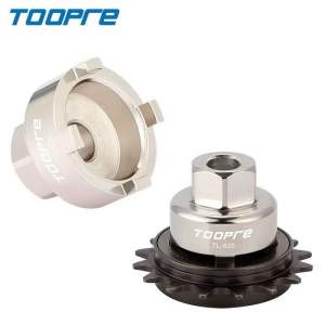 Toopre Tool Dụng cụ tháo líp đơn xe đạp phổ thông mẫu 4 chấu. Cảo líp đùm xe đạp single/Vam tháo líp sống 1 tầng.