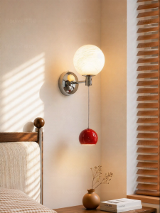 FANCY LAMP CLUB | Bauhaus Simple Bedside Wall Light Eye Protection Full Spectrum