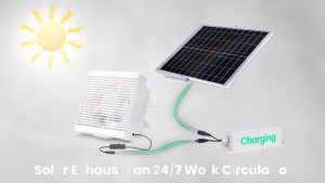 Exhaust Fan Ventilation Solar Power Air Extractor Wall Type Exhaust Fan Ceiling for Kitchen Bathroom Heavy Duty