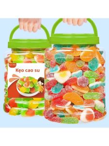 Juicy Sour Fruit Flavor Gummy Candy 500g