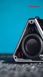 Vivan VS22 Speaker Bluetooth 5.3 Speaker TWS Mechanical Punk RGB Light Stereofonik Bass -Garansi Resmi 1Tahun