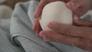 3PCS Wool Dryer Balls Natural Fabric Softener Reusable Laundry Washing Machine Used Household Fleece Dryer Balls 5/6cm Wool Ball